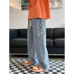 2000s-inspired wide leg streetwear jeans - Y2k Empire