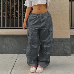 2000s vintage parachute pants - Y2k Empire