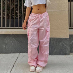 2000s vintage parachute pants - Y2k Empire