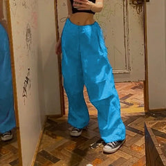 2000s vintage parachute pants - Y2k Empire