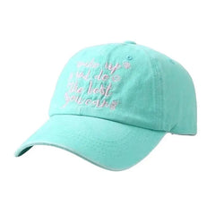 Adjustable cotton polyester blend hat - Y2k Empire