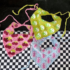 Adorable cherry bandana hair accessory - Y2k Empire