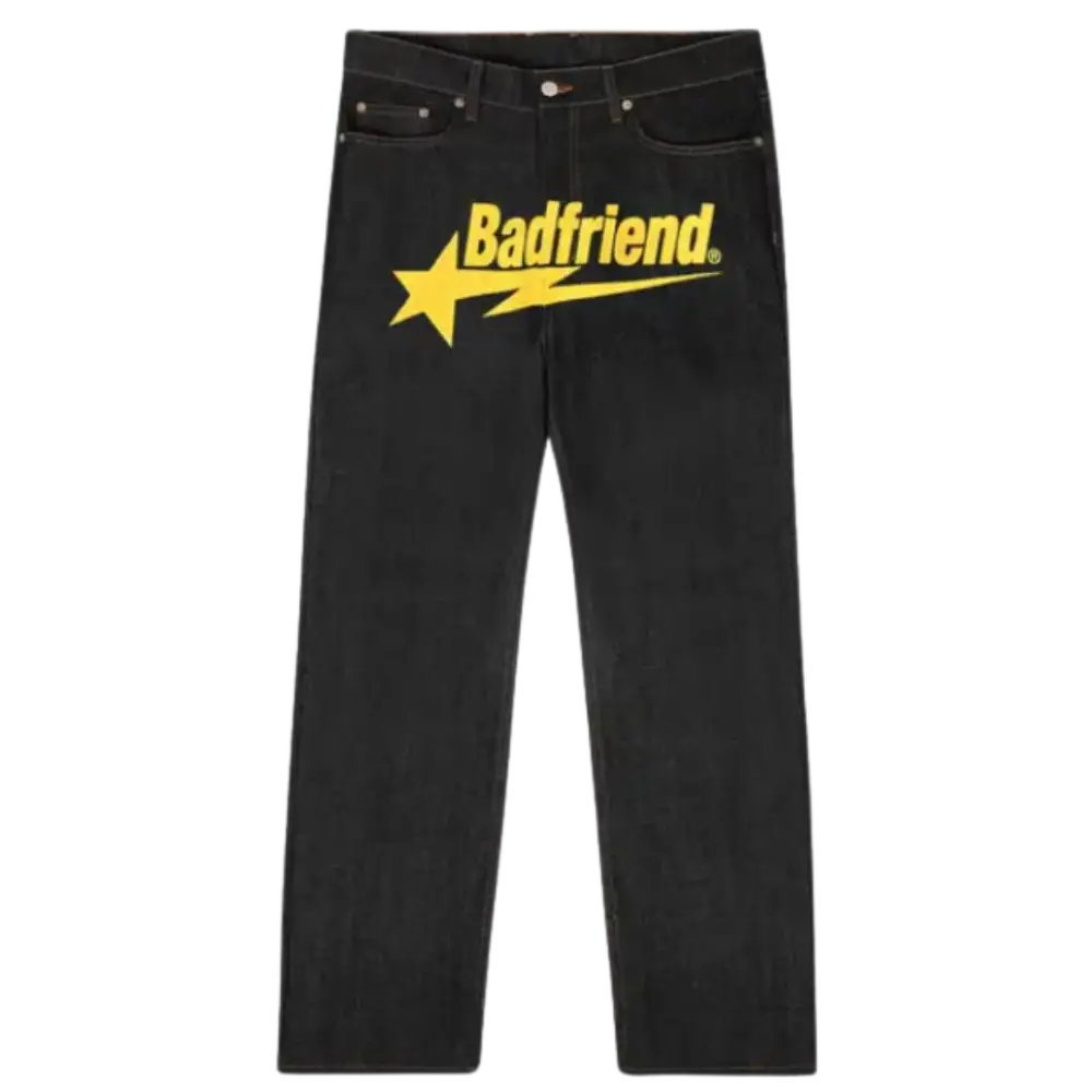 Badfriend Black Baggy Jeans  