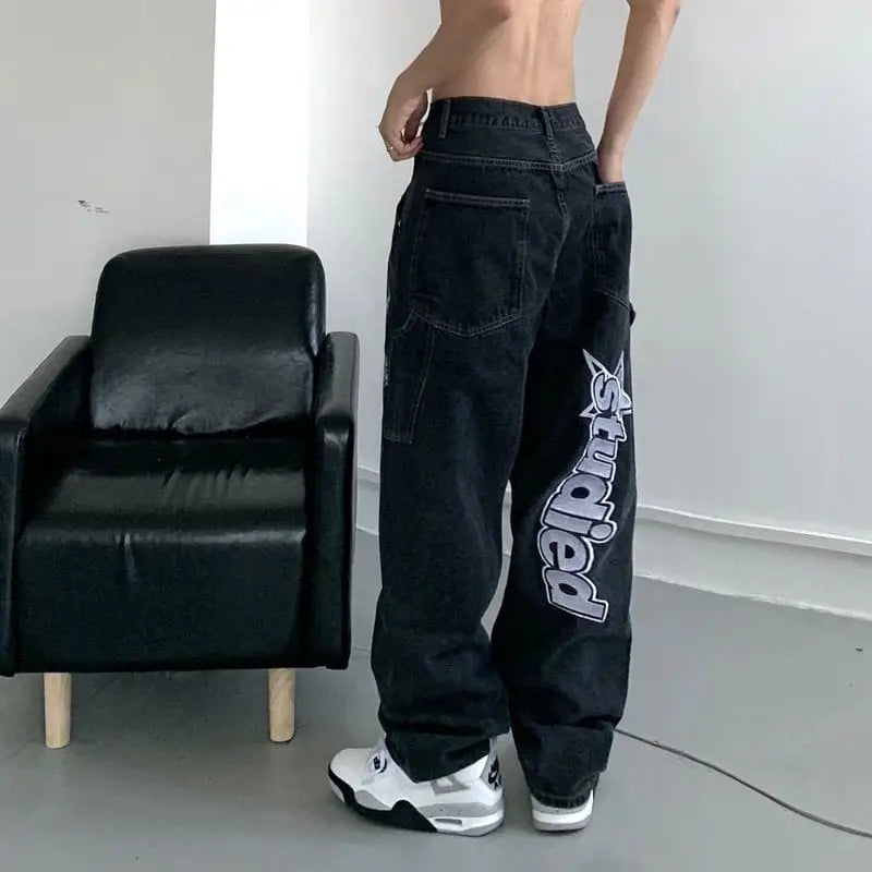 Baggy streetwear jeans - Y2k Empire