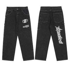 Baggy streetwear jeans - Y2k Empire