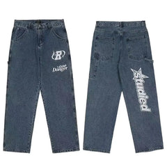 Baggy streetwear jeans - Y2k Empire