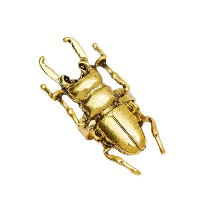 Beetle ring - 1.7cm / 0.7 - Y2k Empire