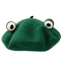 Big-eyed froggy beret - Y2k Empire