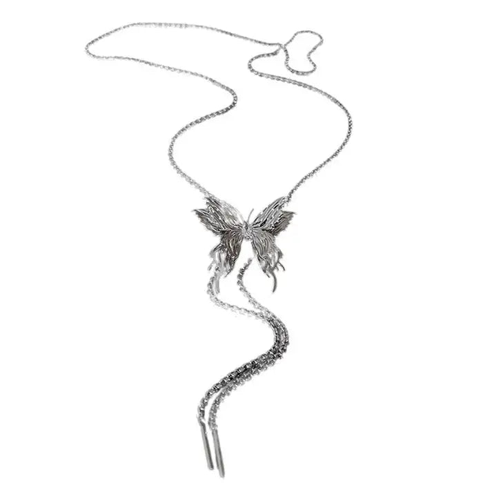 Butterfly body chain for aesthetic outfits - Y2k Empire