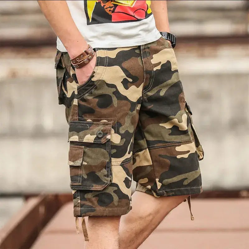 Camo y2k shorts for fashion-forward individuals - Y2k Empire