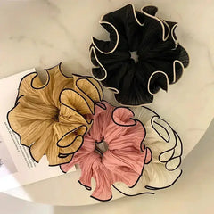 Chiffon crinkle scrunchies: elegantly playful hair accessories - Y2k Empire