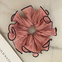 Chiffon crinkle scrunchies: elegantly playful hair accessories - Y2k Empire