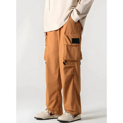 Colorful parachute cargo trousers - Y2k Empire