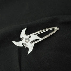 Cool shuriken hair clips for stylish hairdos - Y2k Empire