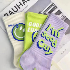 Cozy cotton-polyester blend socks - Y2k Empire