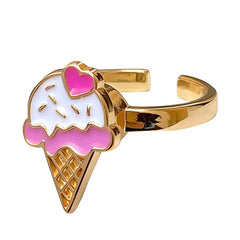 Cute ice cream spin ring for relaxation - Y2k Empire