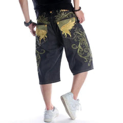 Cyber y2k hip hop shorts - Y2k Empire