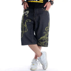 Cyber y2k hip hop shorts - Y2k Empire