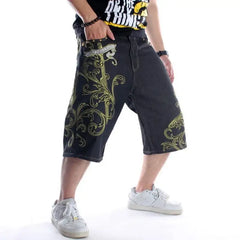 Cyber y2k hip hop shorts - Y2k Empire