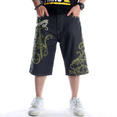 Cyber y2k hip hop shorts - Y2k Empire