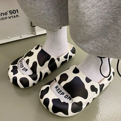 Daring animal behavior foam street slippers - Y2k Empire