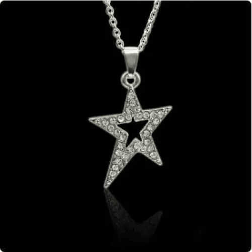 Dazzling y2k star pendant - Y2k Empire