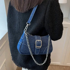 Denim crossbody bag - Y2k Empire