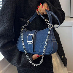 Denim crossbody bag - Y2k Empire