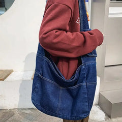 Denim shoulder bag - Y2k Empire