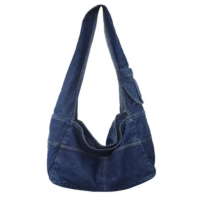 Denim shoulder bag - Y2k Empire