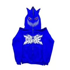 Devil horn y2k hoodie - Y2k Empire