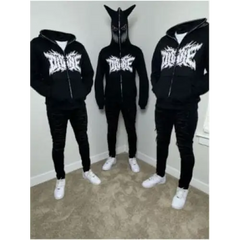 Devil horn y2k hoodie - Y2k Empire