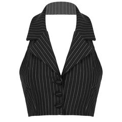 Elegant baby lies tailored vest - Y2k Empire