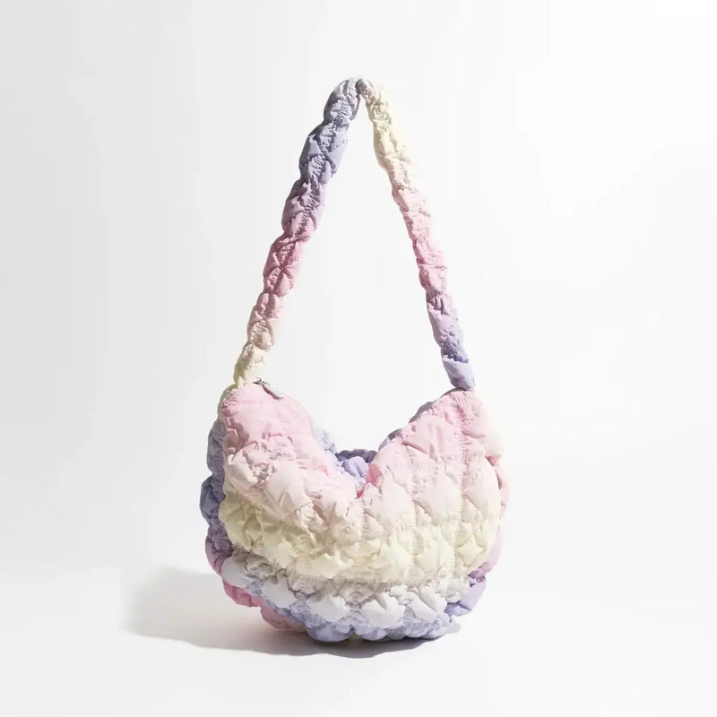 Enchanting spring ruffle shoulder bag - Y2k Empire