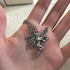 Fairy aesthetic pendant necklace - Y2k Empire