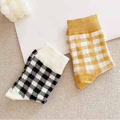 Free size 100% cotton aesthetic socks - Y2k Empire