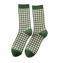 Free size cotton blend socks for aesthetic look - Y2k Empire