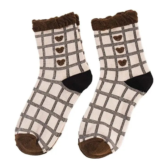 Free size cotton/polyester aesthetic socks - Y2k Empire