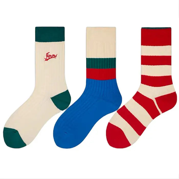 Free size cotton polyester aesthetic socks - Y2k Empire