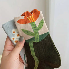 Free size cotton/polyester aesthetic socks - Y2k Empire