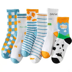 Free size cotton/polyester aesthetic socks ❤ - Y2k Empire