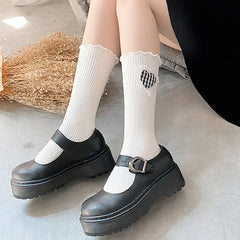 Free size cotton/polyester aesthetic socks - Y2k Empire