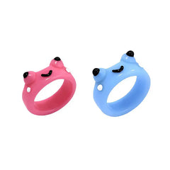 Frog couple rings set - 1.8 cm - Y2k Empire