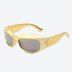 Futuristic warrior statement shades - Y2k Empire