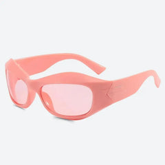 Futuristic warrior statement shades - Y2k Empire