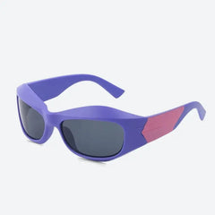 Futuristic warrior statement shades - Y2k Empire