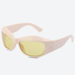 Futuristic warrior statement shades - Y2k Empire