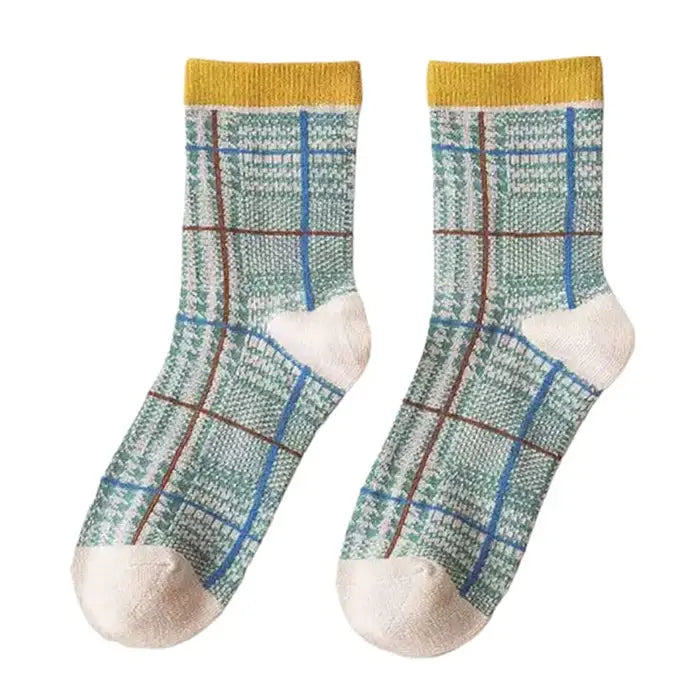 Grandmacore aesthetic cotton socks - Y2k Empire