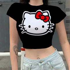 Hello kitty y2k crop top - Y2k Empire