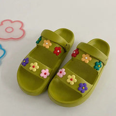 Indie flower sandals for your aesthetic look - Y2k Empire